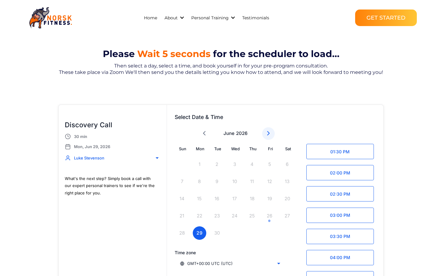 Norsk Fitness website designed by SkyByte Agency