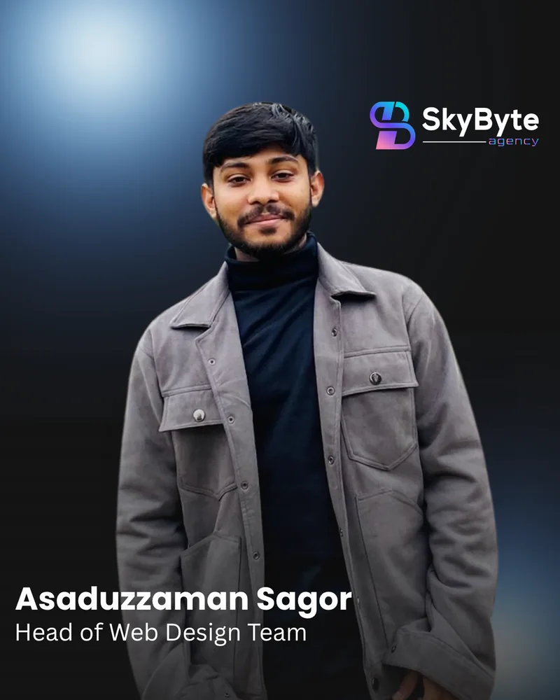 Asaduzzaman Sagor, Head of Web Design Team at Skybyte Agency