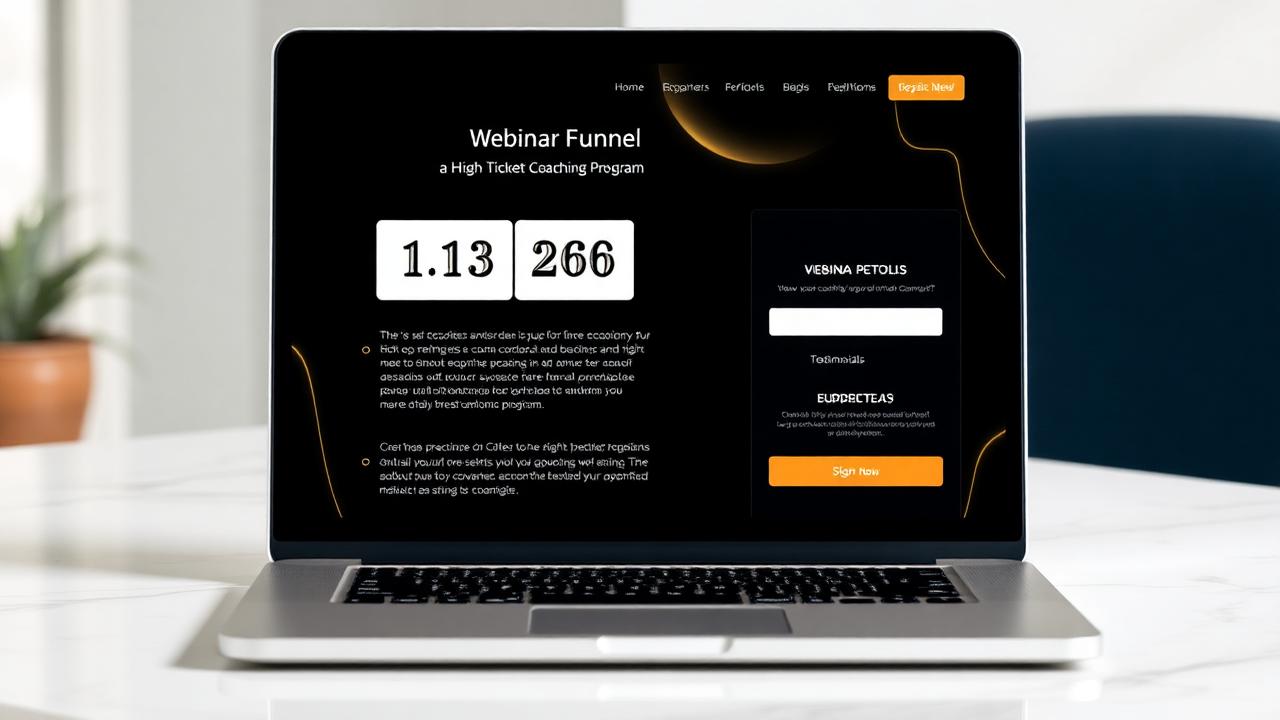 EliteCoach Pro funnel design