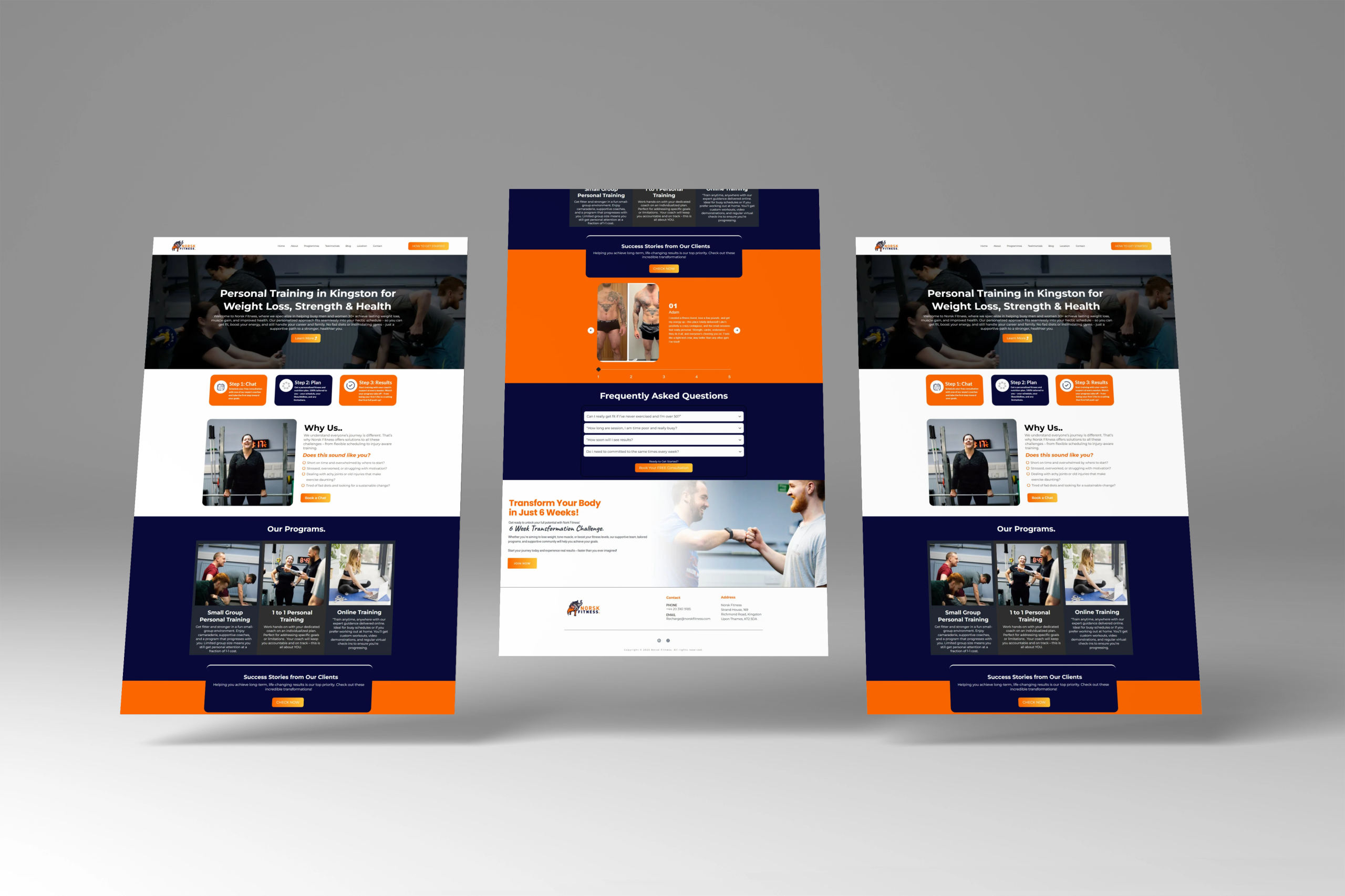 Fitness Website 20 Website mockup 1 scaled