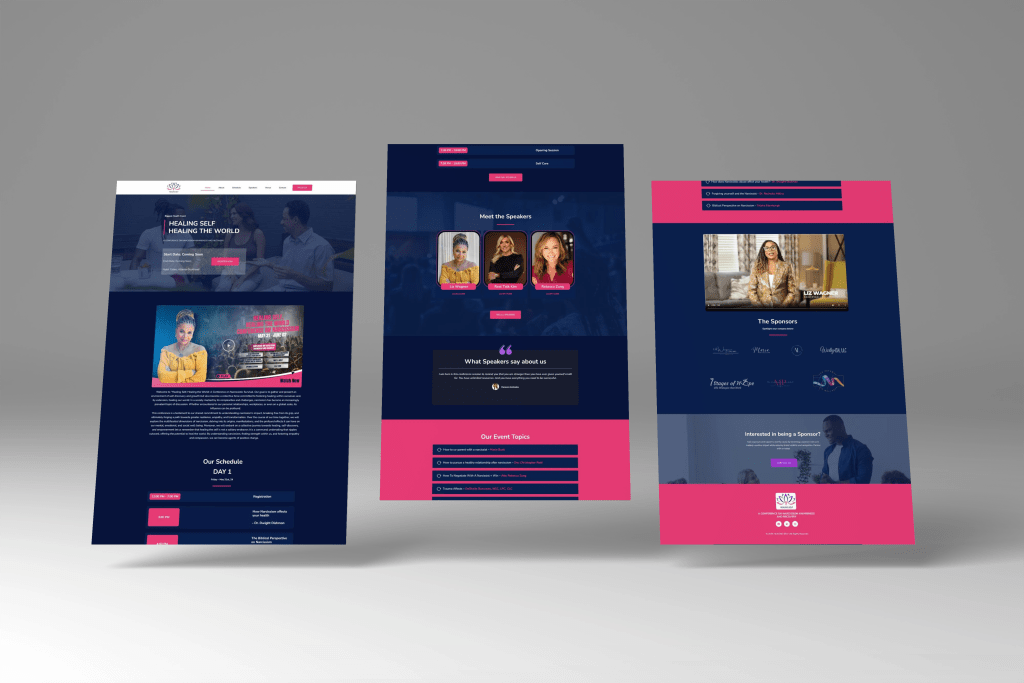 Website mockup 21