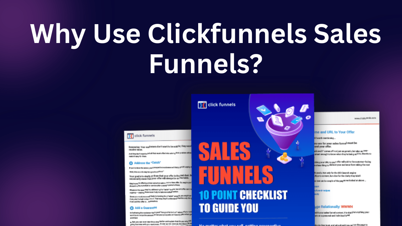 Why Use Clickfunnels Sales Funnels